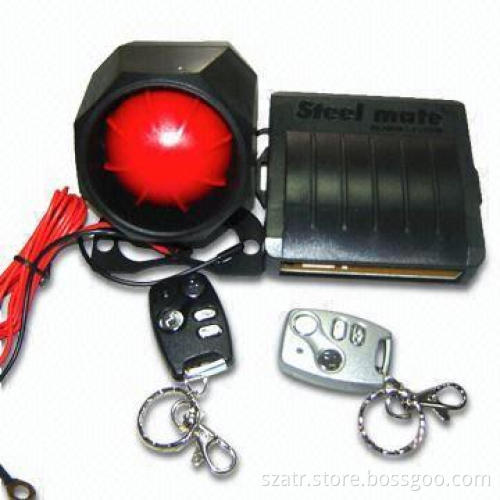 Car Alarm System with Microwave Sensor to Detect Stealing Action and Code Learning